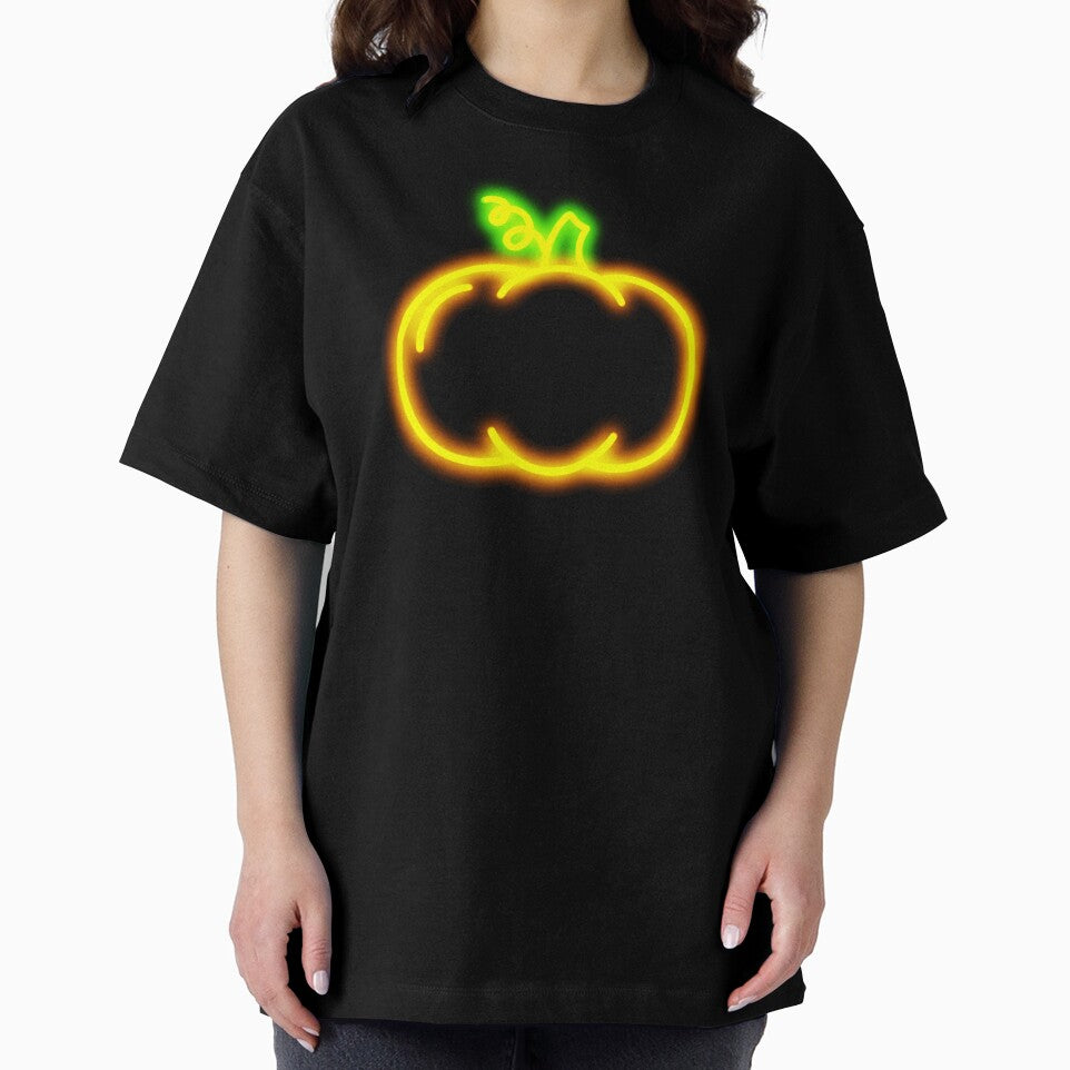 Neon Pumpkin by MirandaPandaBoo