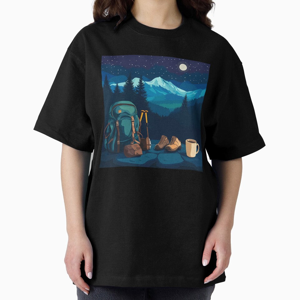 Moonlit Mountain Hiking Adventure by Arthaven10 ⭐⭐⭐⭐⭐