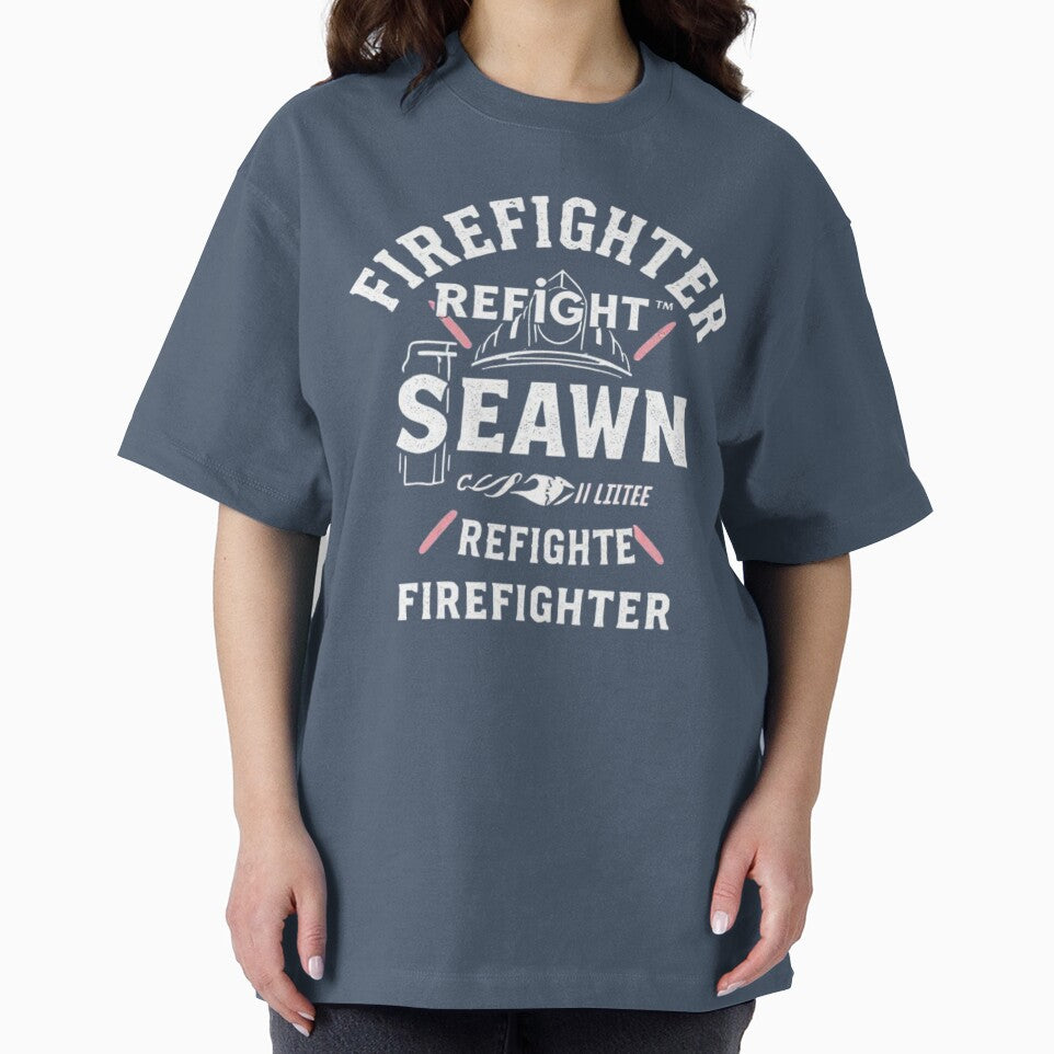seawn firefighter classic tshirt by anandsiva2703