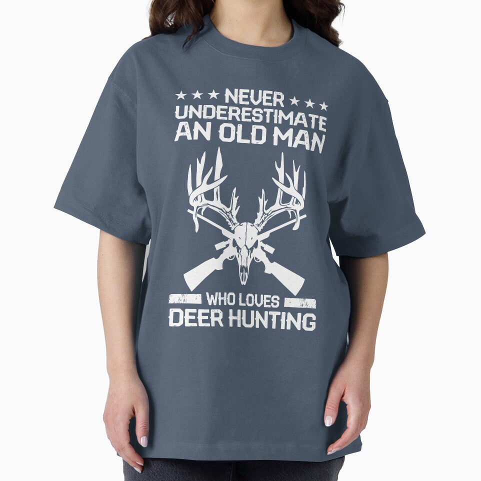 Never underestimate old man who loves deer hunting by mmos