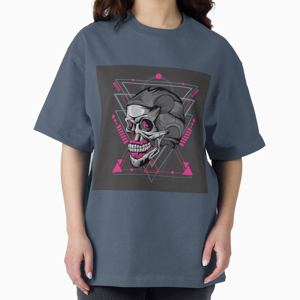 Skull And Geometry by leen12 Art Designs Prints