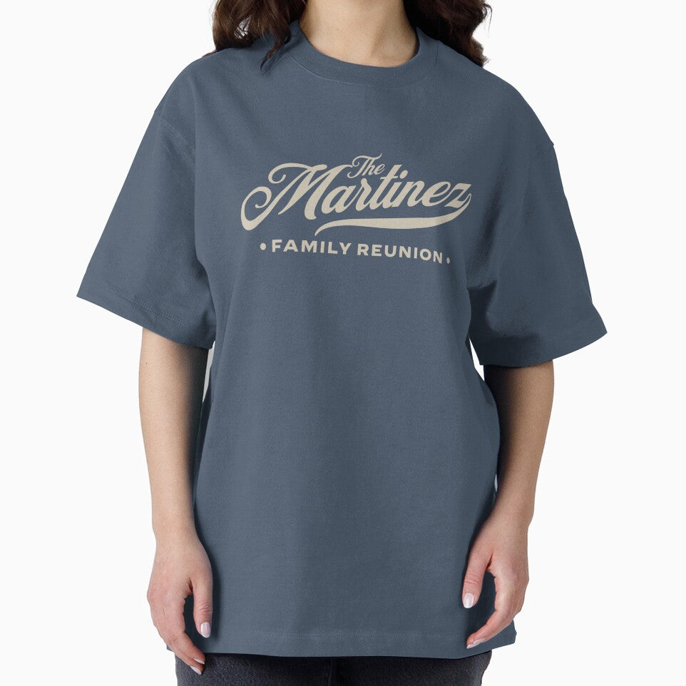 Cool Vintage Family Name Crest Family Reunion Martinez by CattlettArt