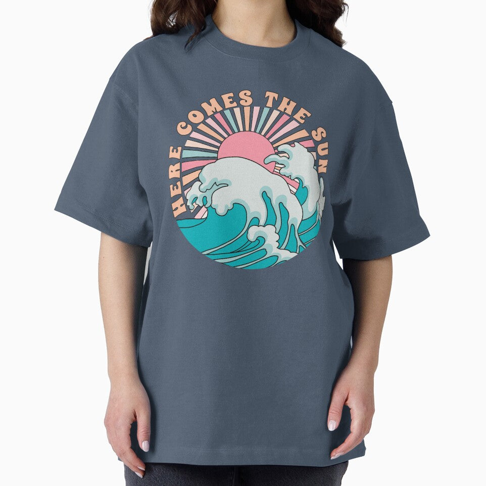 Here Comes the Sun - Retro Wave design by print-wonders