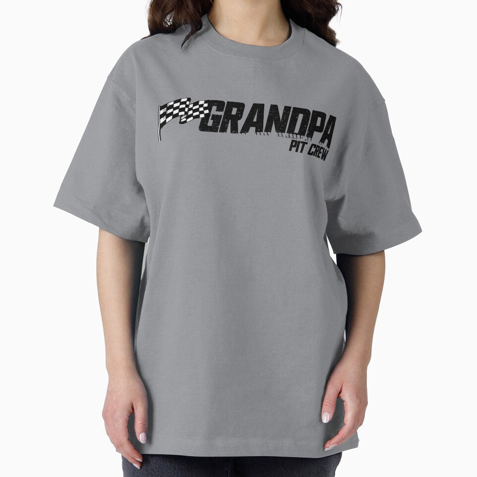 Pit Crew Grandpa Race Birthday Matching Family Race Grandpa Gear by DynamicDesign