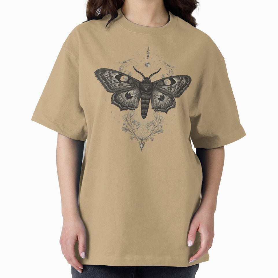 Nocturnal Moth Vintage Illustration by ChicTrendz