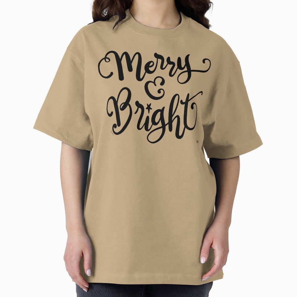 Merry and Bright, Pretty Christmas Quote by DoubleBrush