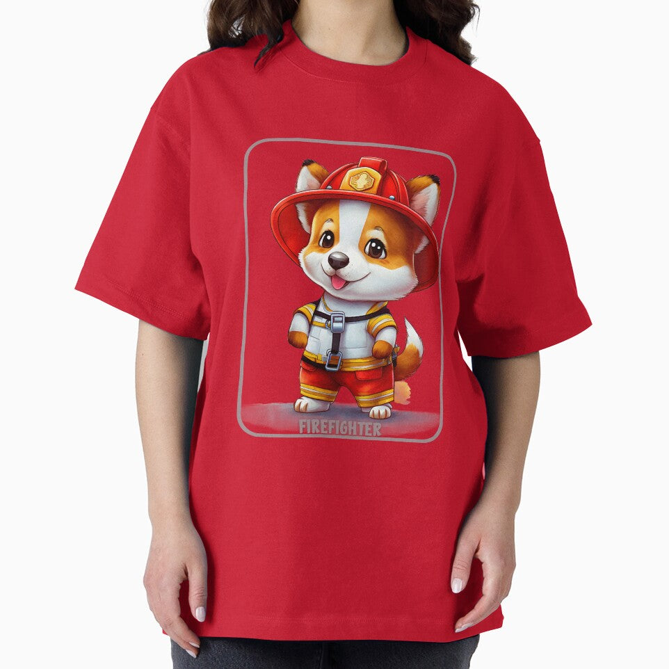 Corgi Firefighter by HarriPaloma