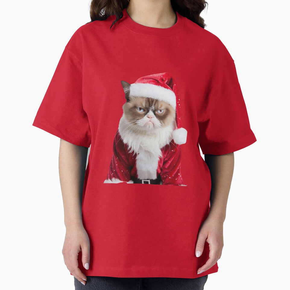 Christmas Cat is Grumpy by Nicholas Panek