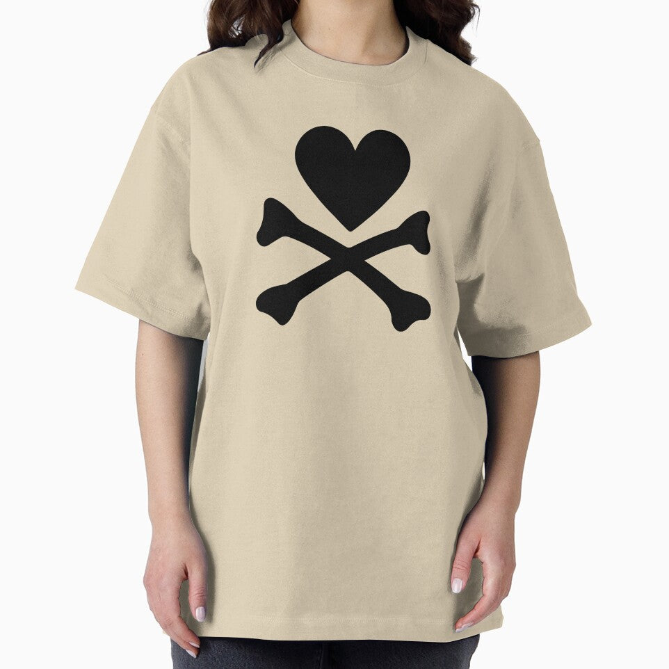 Tokidoki Heart Crossbones Kawaii Anime Goth Girly by 7strikesquad