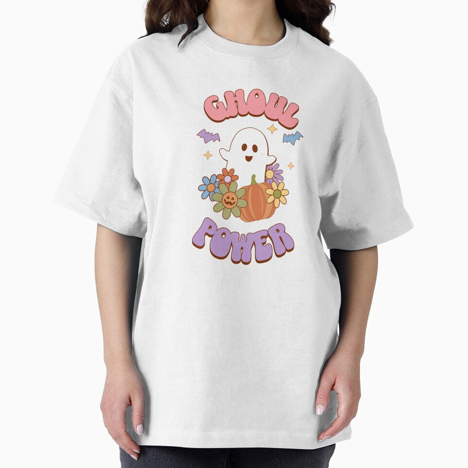Retro Halloween Ghoul Power by LivingFullofFun