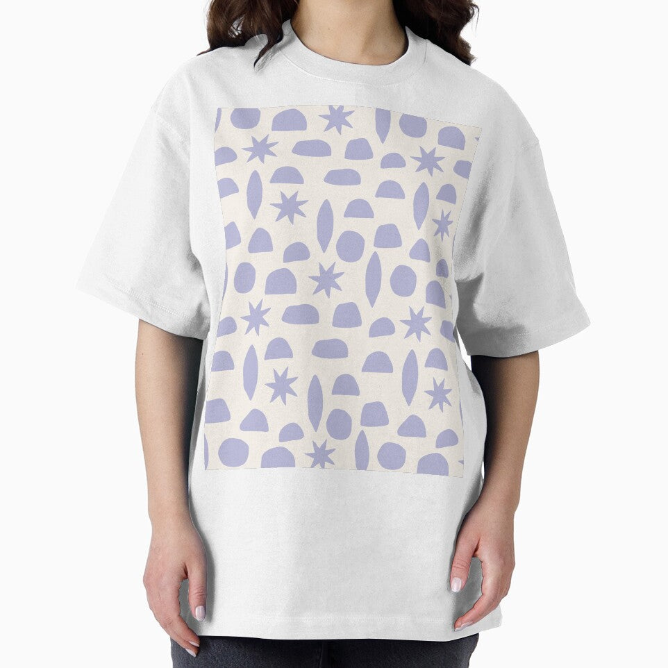 BOHO HENRI MATISSE PASTEL PURPLE LILAC ON CREAM by blomastudios