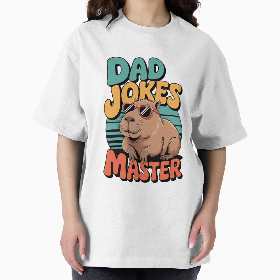 Dad Jokes Master Funny Capybara by MonkiFlipp