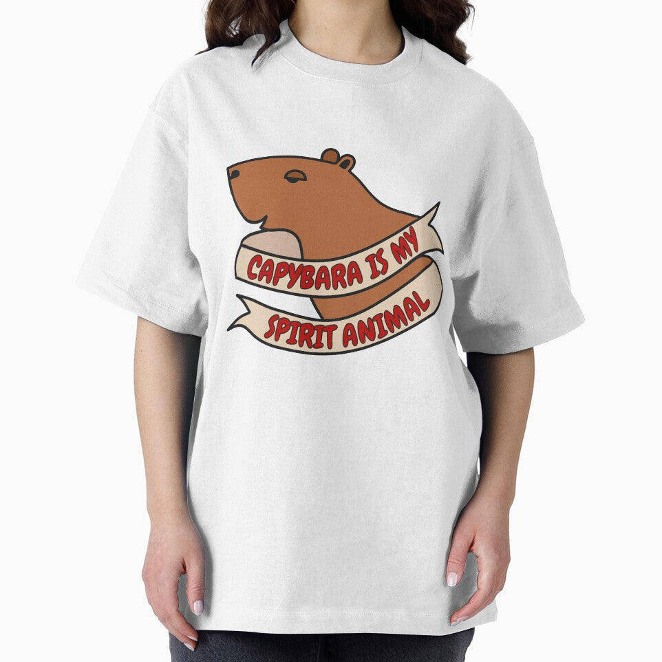 Capybara is my spirit animal by mikasa.art