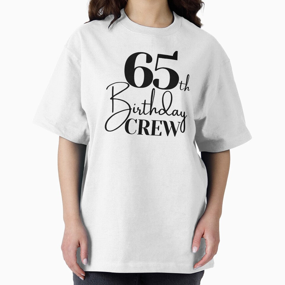 65th Birthday Crew | 65 Years Squad by highflycrafts