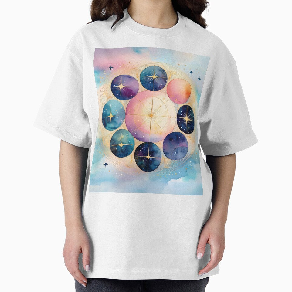 Phases of the Moon – Ethereal Cosmic Design by RaiyaTees