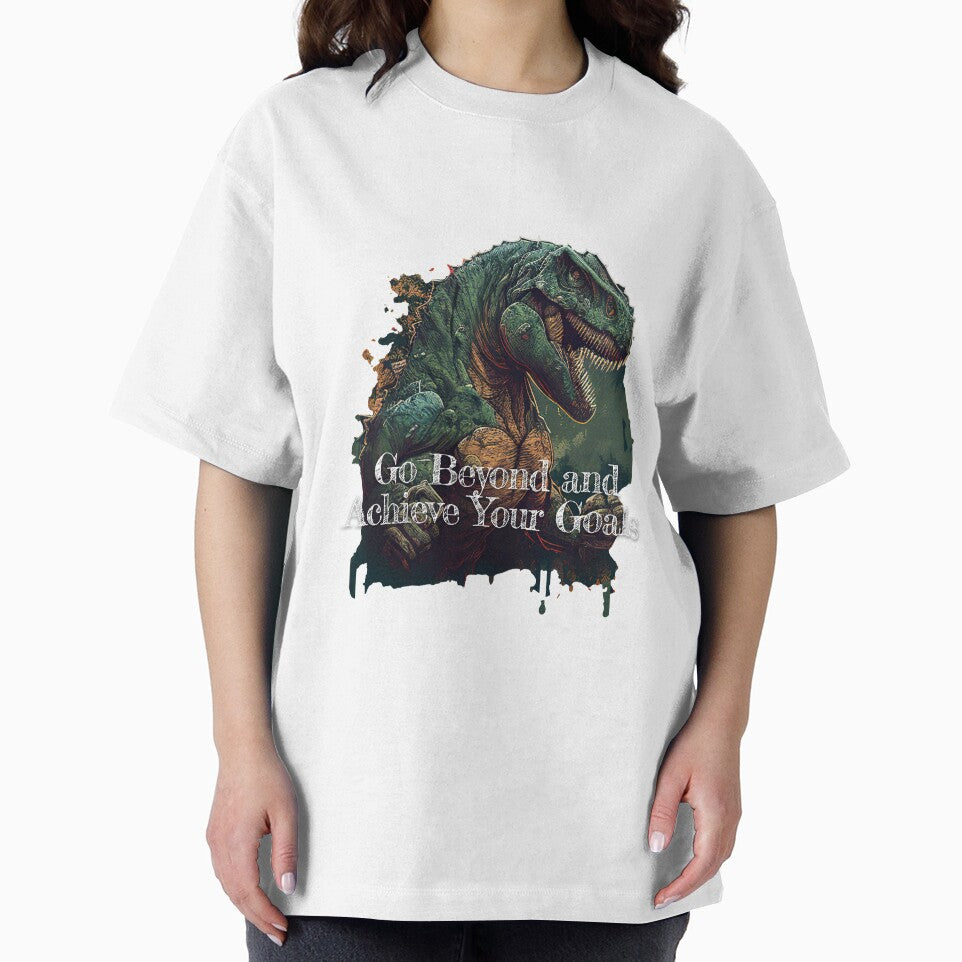 Go Beyond and Achieve Your GoalsDesignBodybuilding Fitness Gym Workout Exercise Merch Print Design by tengamerx
