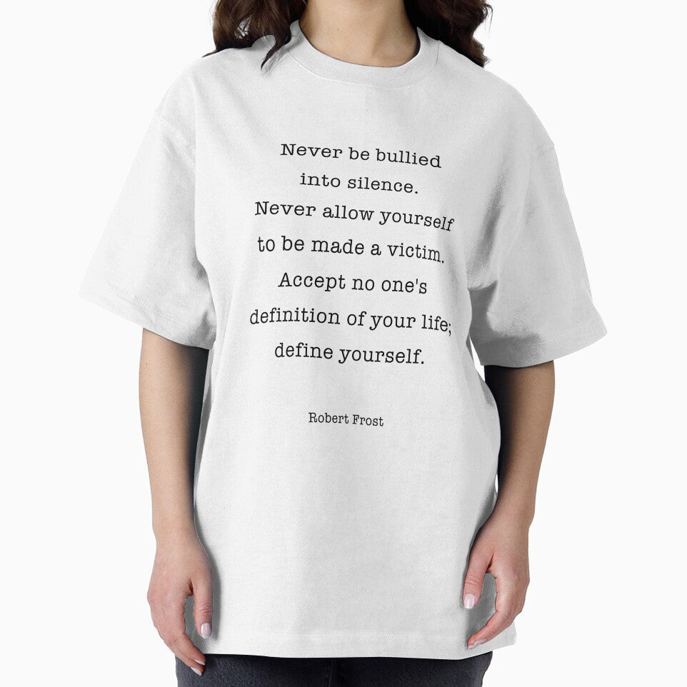 Never be bullied  into silence. Never allow yourself to be made a victim. by corbrand