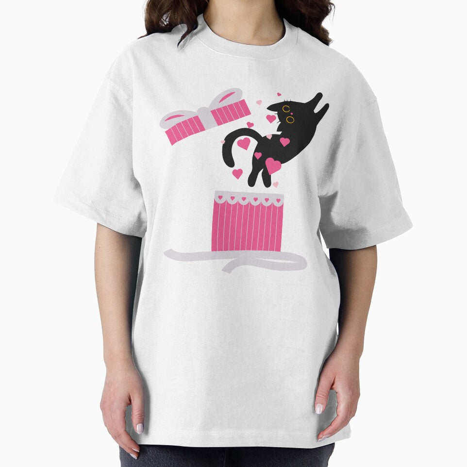 Cat Jumpng Out Of a Gift | Funny Christmas Cat Humor by RR-Arts