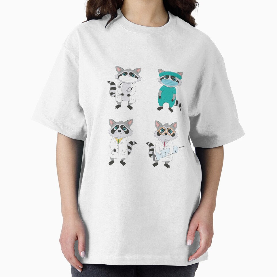 Raccoon Hospital Team by atedesigns