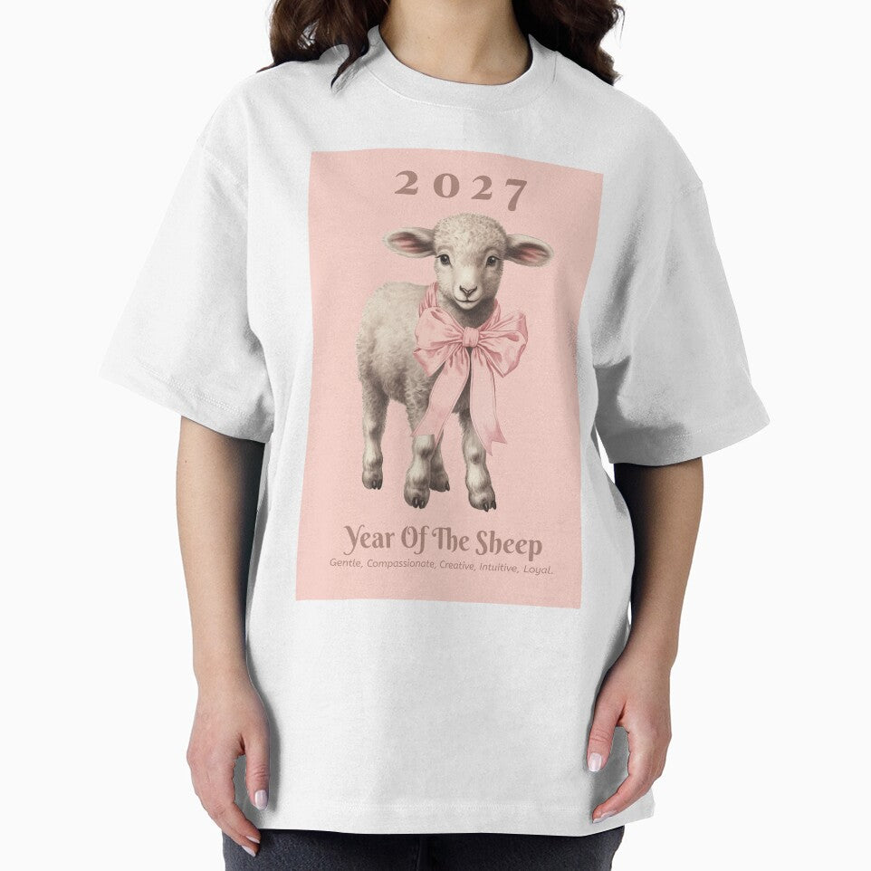 Year Of The Sheep Chinese Zodiac 羊年 Chinese New Year 2027 by GraTEEtude