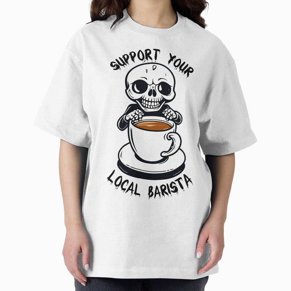 Support Your Local Barista - Coffee Shop Gift by tinytwist