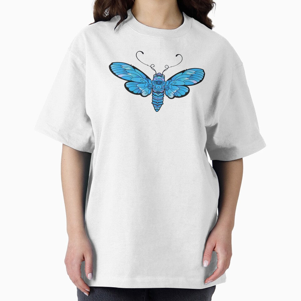 blue moth symmetrical design by weilertsen