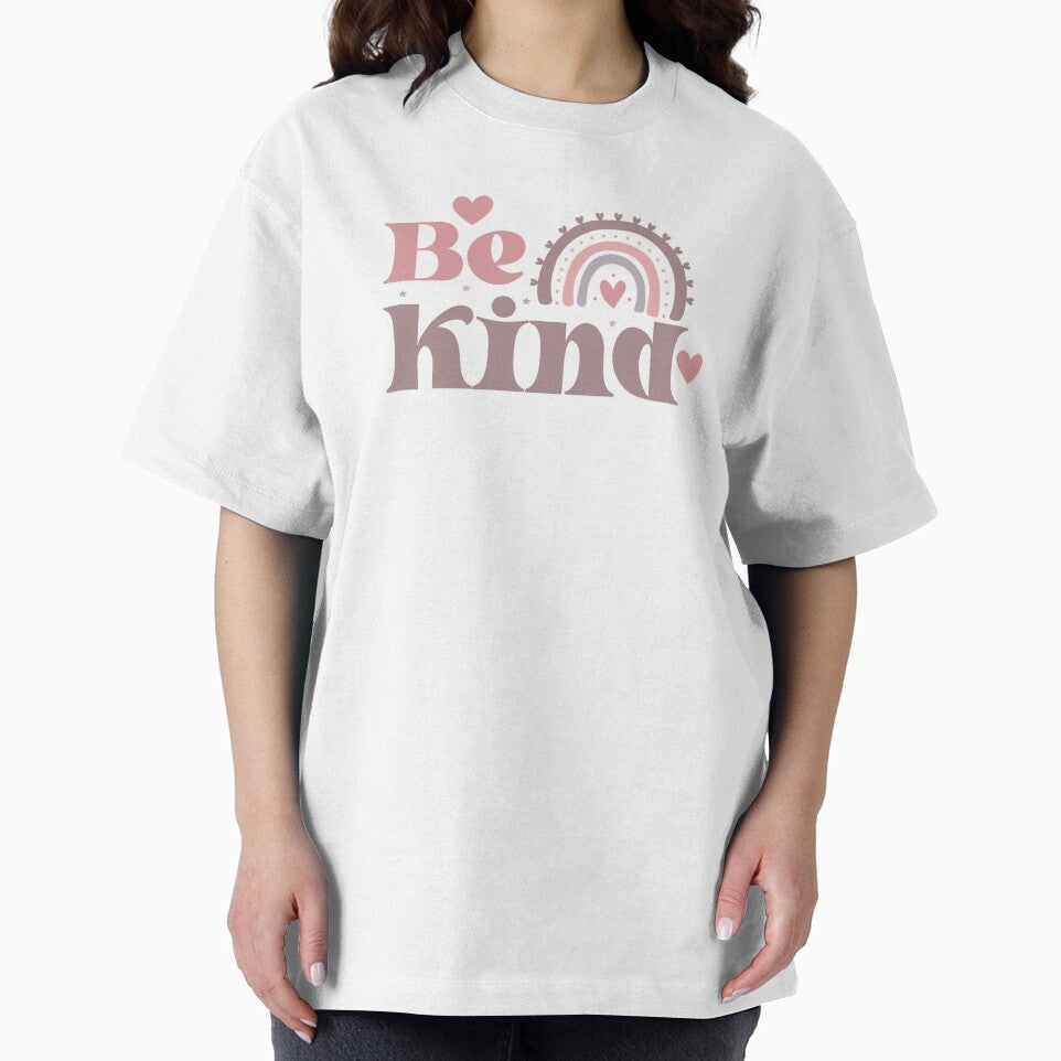 Cute Retro Be Kind Boho Rainbow by HappyLifeCreate