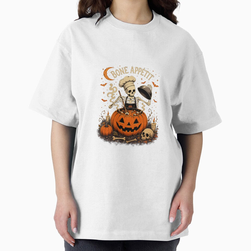 Bone Appetit Halloween Skeleton Chef by Mix Mood