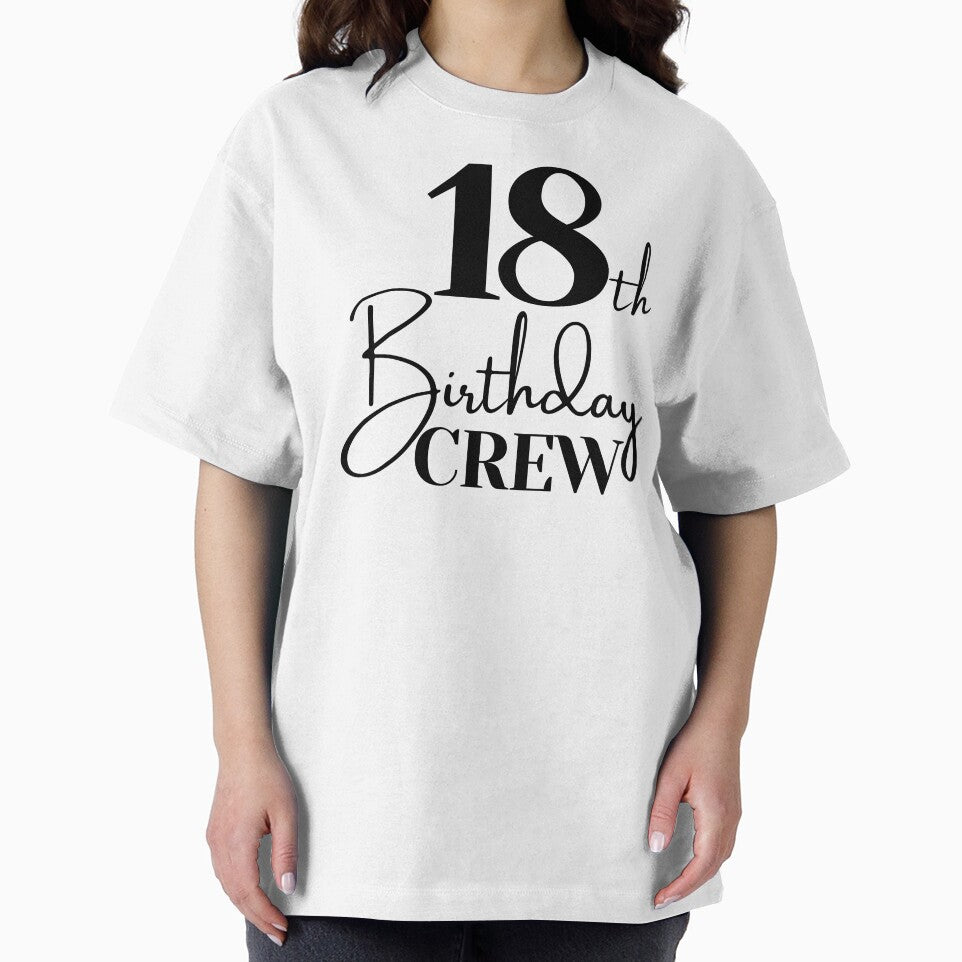 18th Birthday Crew | 18 Years Squad by highflycrafts