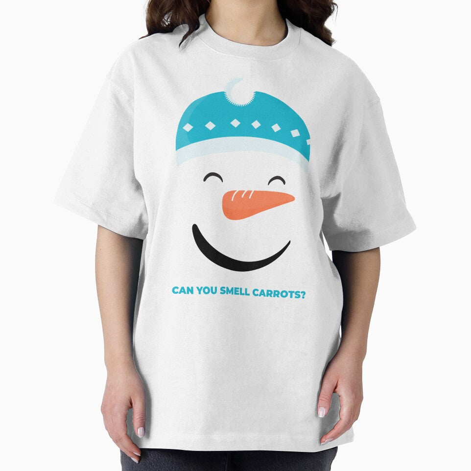 Can You Smell Carrots? Snowman by TalkTee Me