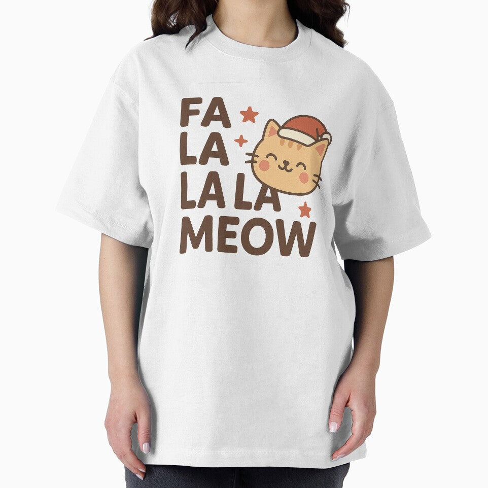 Fa La La La Meow – Funny Kawaii Christmas Cat Design by StyleLap