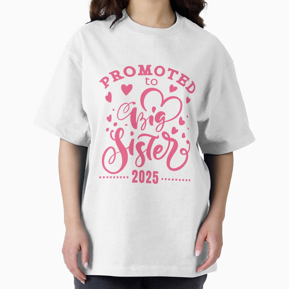 Promoted to big sister 2025 cute writing and hearts by Lady-Frost