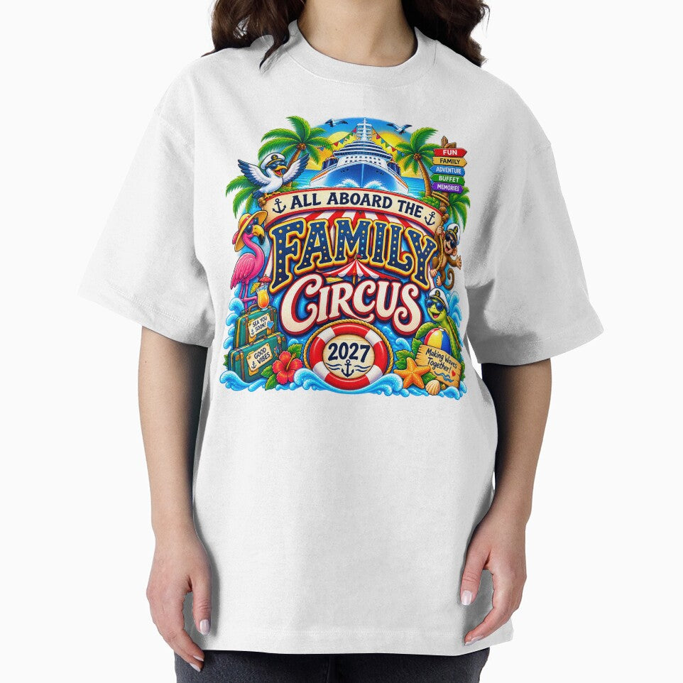 TRAVEL COLLECTION - FAMILY CRUISE -  ALL ABOARD THE FAMILY CIRCUS • 2027 by WheelieGdArt