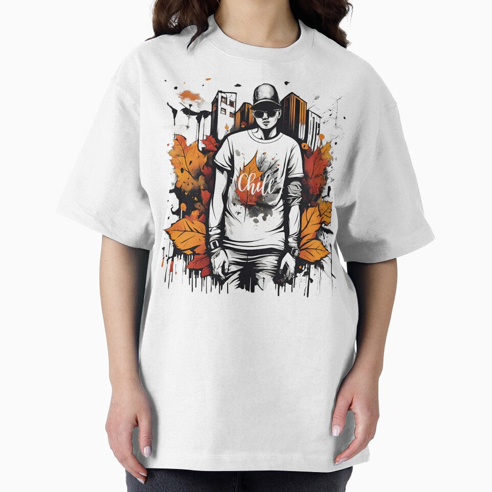 Autumn Vibes Street Art | Urban Fall Aesthetic Art Prints, Apparel & Decor by MiszungART