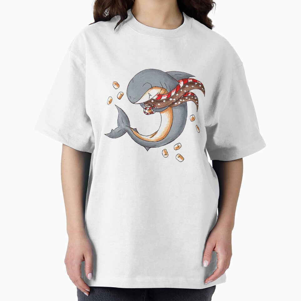 Hot Cocoa Shark by KOKeefeArt