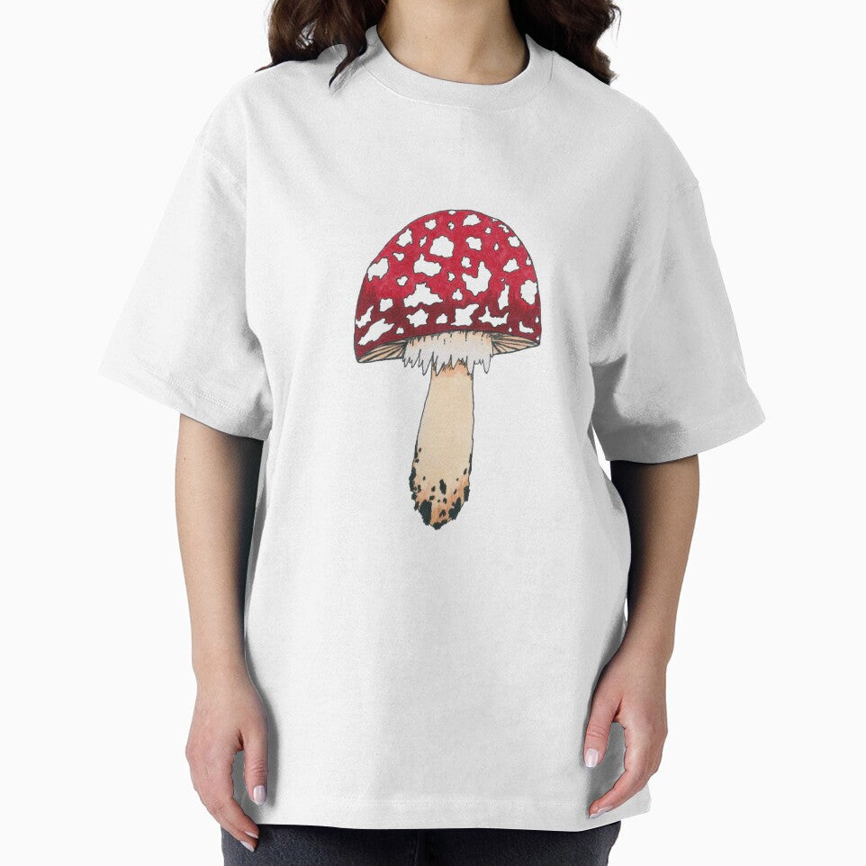 Amanita muscaria "Fly Agaric" Magic Mushroom Illustration by Auden Heitzler