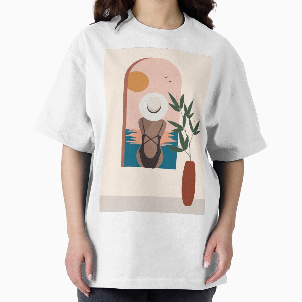 Boho woman, woman on hat style by Arctic frame studio