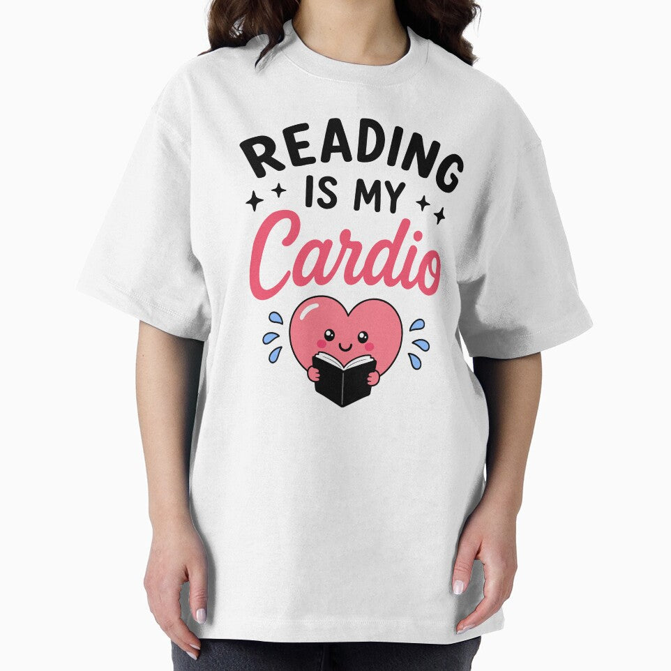 Reading Is My Cardio Cute Book Lover by teeperfect
