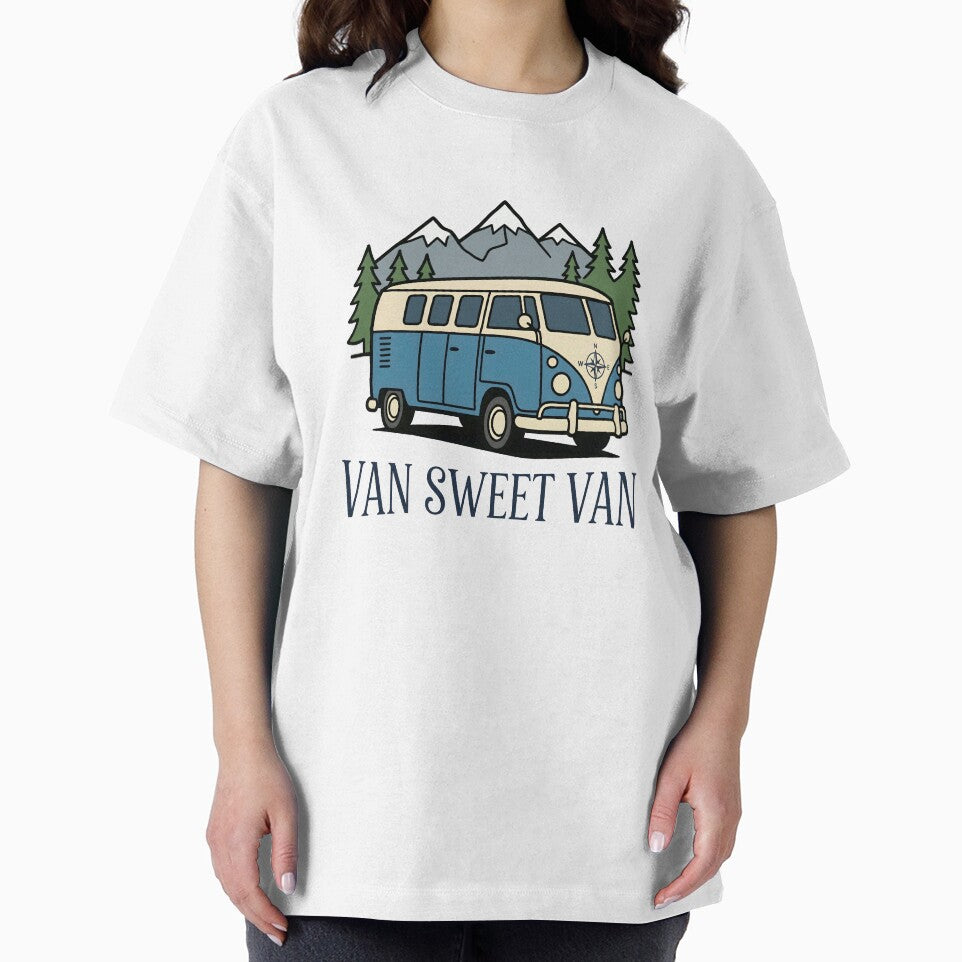 Van Sweet Van – Funny Campervan Gift Van Life Road Trip Adventure Quote by Sekla-Studio