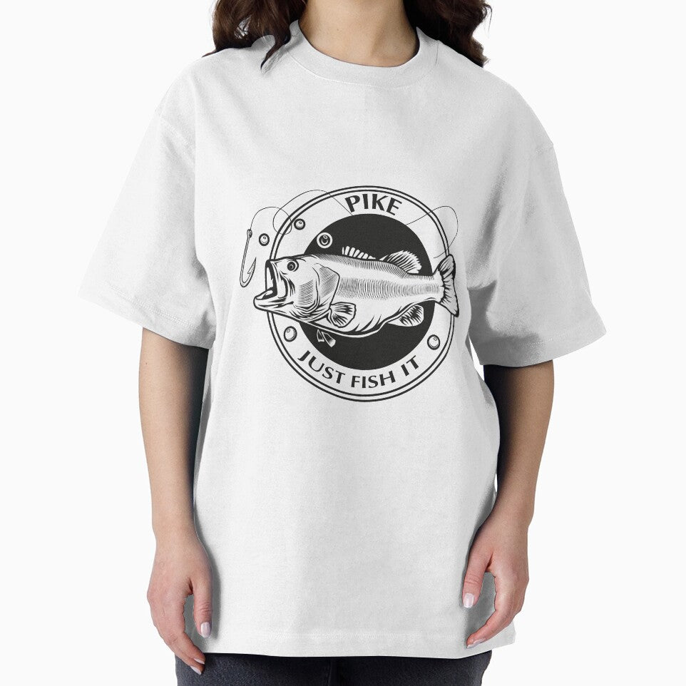 Pike ! Just Fish It, Best Fishing, Fishing Quotes Inspirational by Yooshirt Collection