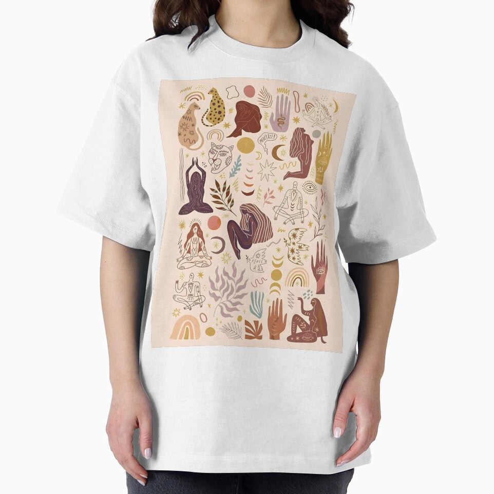 Cute Celestial Illustration Collage Phone Moon Stars Zodiac Astrology by DALdesignstore