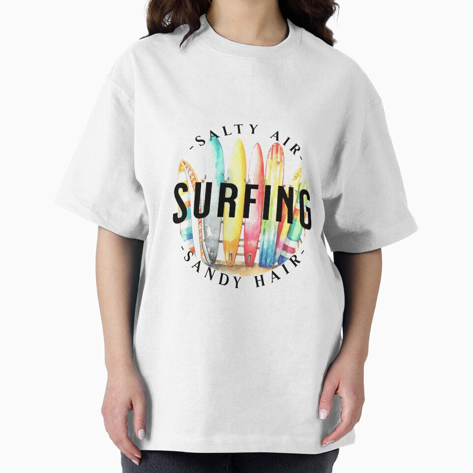 Salty Air Sandy Hair - Wave Surfing by BlueCoastPOD