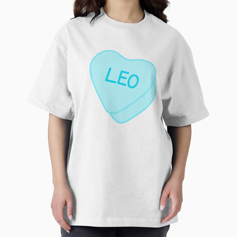 Leo Blue Candy Heart Sweet Heart Cute by SlimyFish