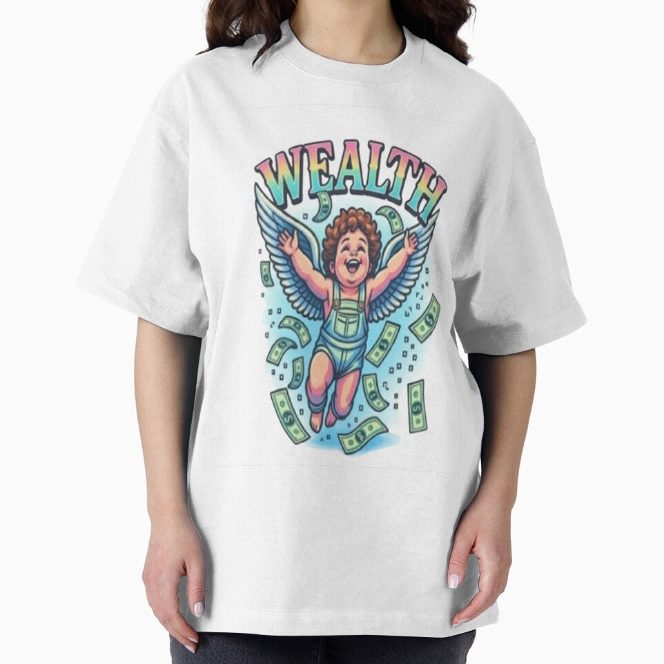 Wealth Flying Cherub Money Design by StreetWave01