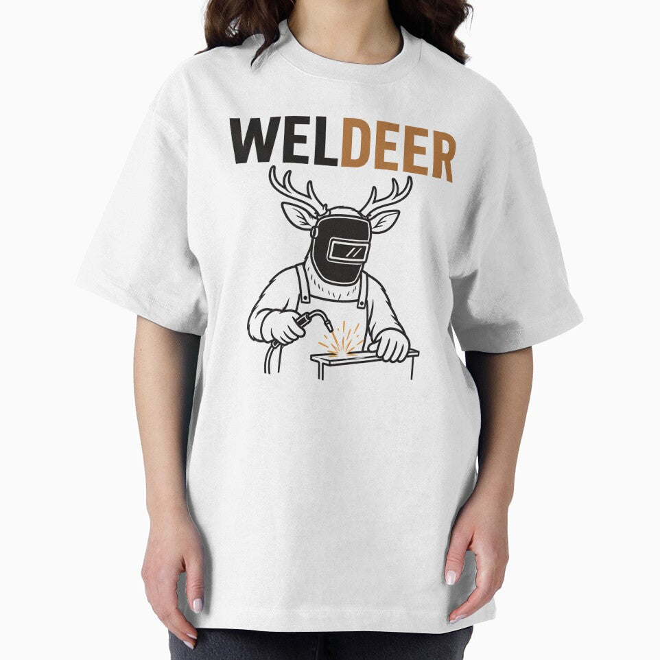 Funny Deer Welder Pun by NicramR