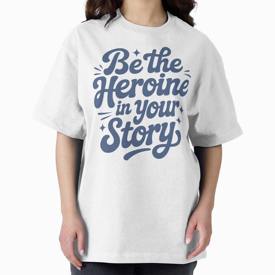 Be the Heroine in Your Story, Empowering Quote, Feminine Motivation, Self Love Eraing Quote, Feminine Motivation, Self Love Era by thesplitshop
