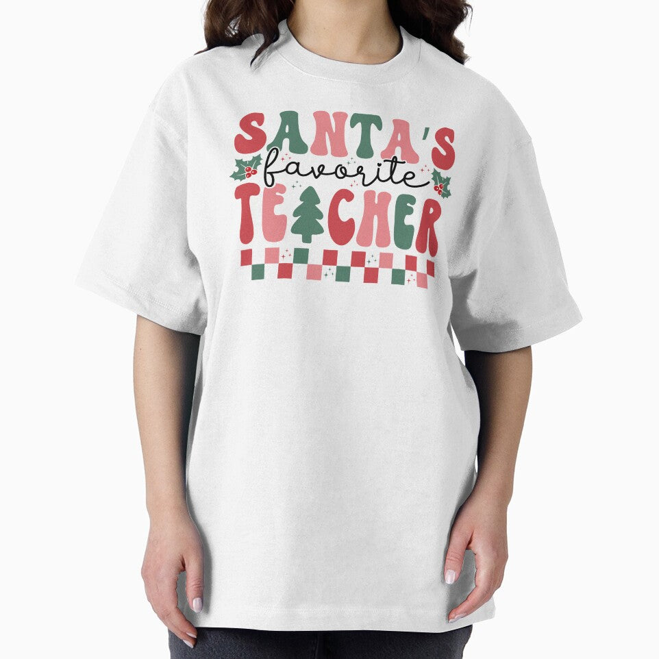 Santa's Favorite Teacher - Teachers Gift by elliejimprints