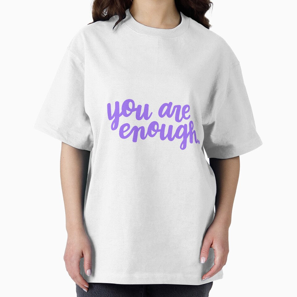 You Are Enough (Purple) by Ashley Wijangco