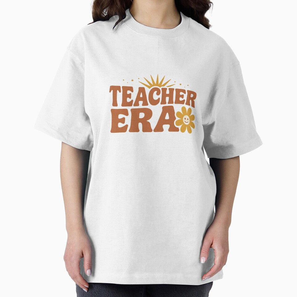 In My Teacher Era Retro Groovy Teacher School Gift by PassionWearShop