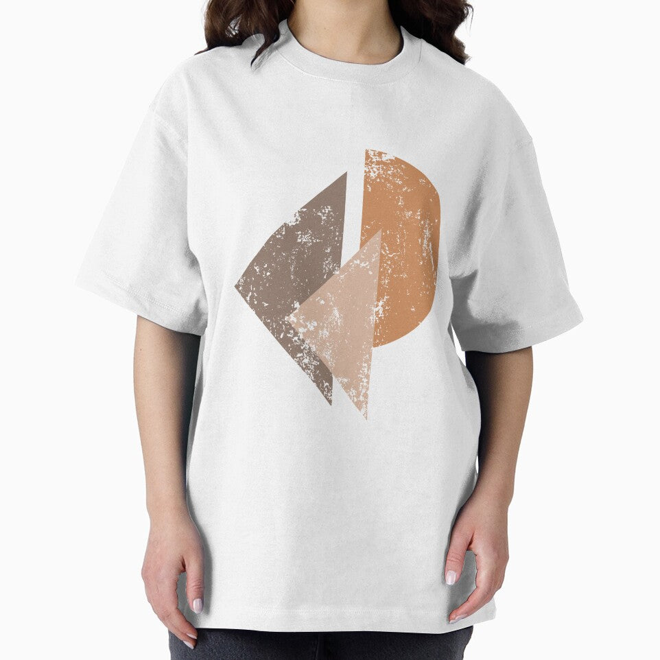 Geometric Boho Art Prints in Earthy Tones by BesideStyles